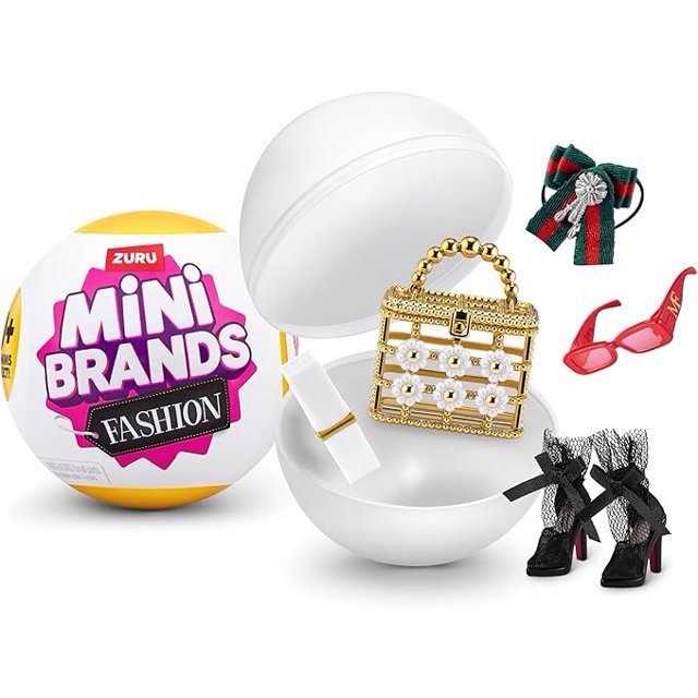 Mini Brands Fashion Series 3 by ZURU, Collectible Mystery Capsule, Toy