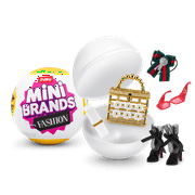 Mini Brands Fashion Blindbox Capsule, Collectible Unbox Surprise Toy for Kids, Teens & Adults Ages 3+ by ZURU