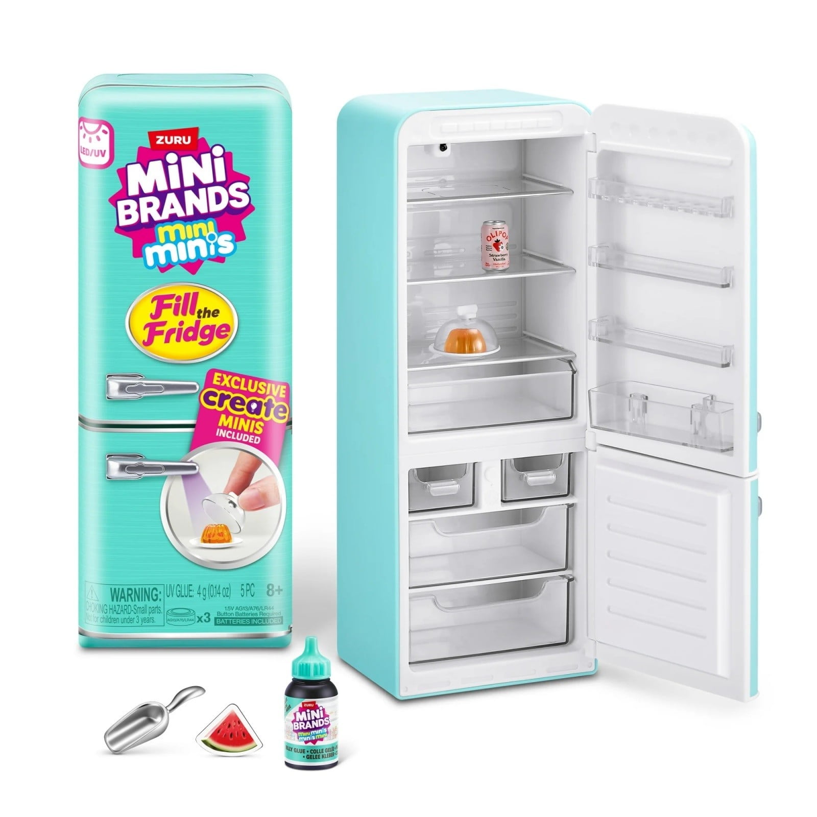 フランクリンポーセレン　童話ミニチュアプレートコレクション　50枚セット Mini Brands Fill the Fridge Playset (Assorted) Collectible Blind