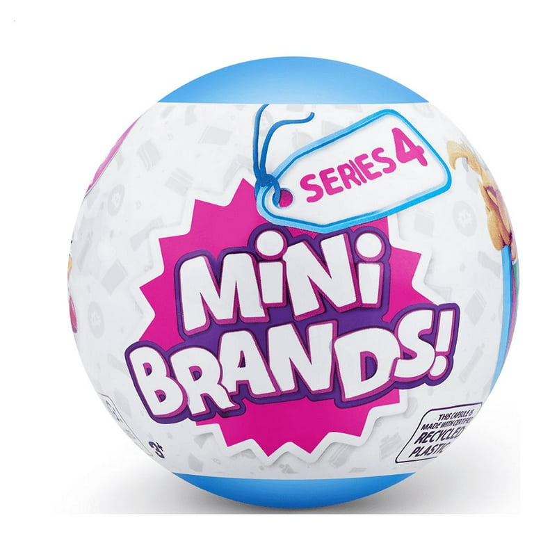 Mini Brands Series 4 Mystery Capsule Real Miniature Brands Collectible Toy  by ZURU