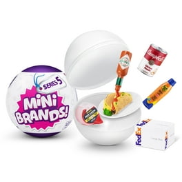  5 Surprise Foodie Mini Brands (2 Pack) by ZURU, Mystery Capsule  Real Miniature Brands Collectibles, Fast Food Toys and Shopping Accessories  : Toys & Games