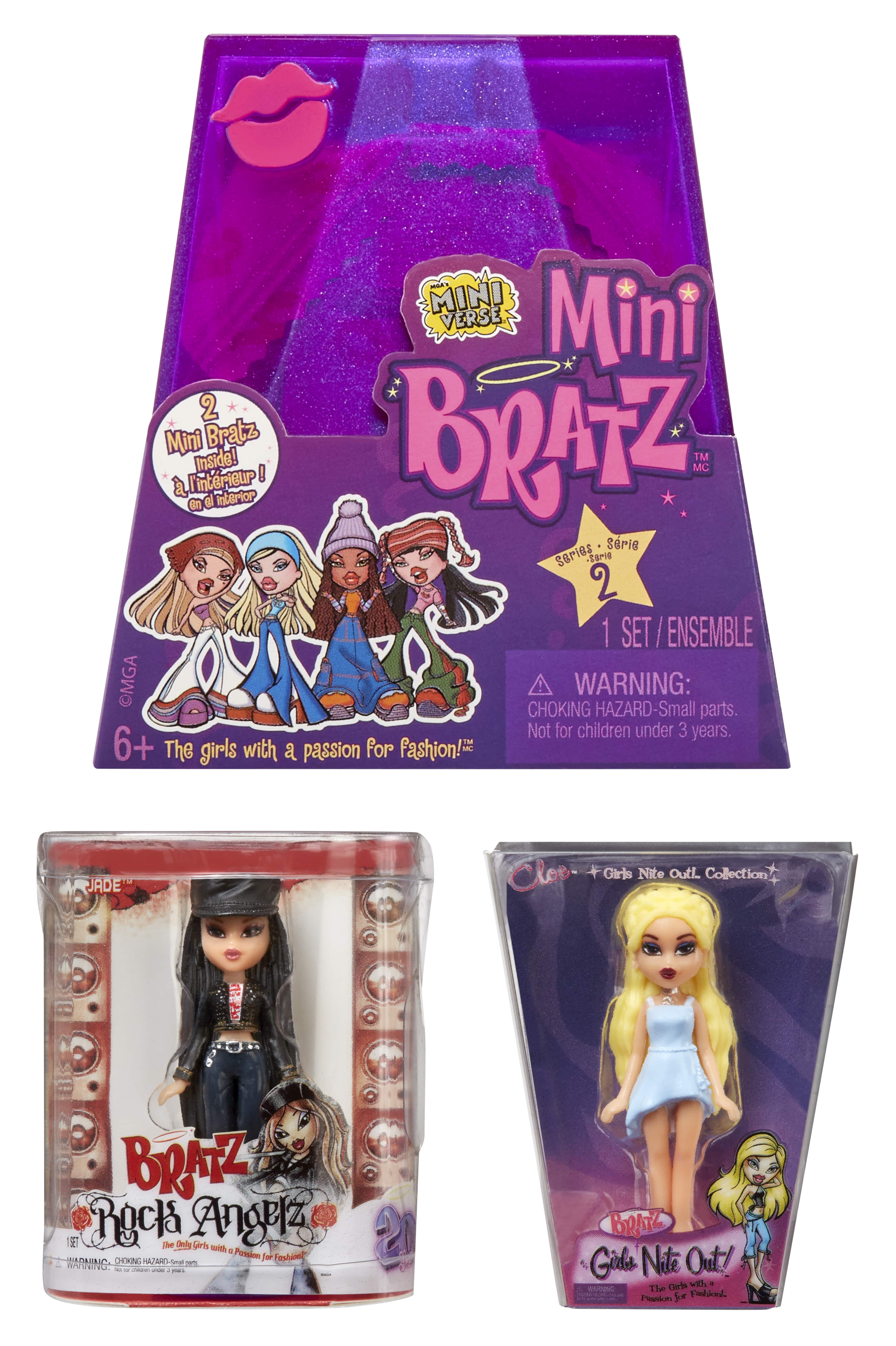  MGA's Miniverse Bratz Mini Cosmetics - 2 Cosmetics in Each  Pack, MGA's Miniverse, Blind Packaging Doubles as Display, Y2K Nostalgia,  Collectors Ages 6 7 8 9 10+, Multicolor : Toys & Games