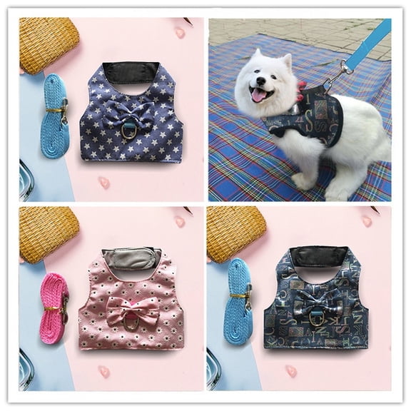 Mini Breed Pet Harness for Teacup Kitten Chihuahua Puppy Windproof Outer Coat