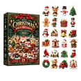 Mini Brick Santa Village A Advent Calendar 2026, 24 Days Christmas ...