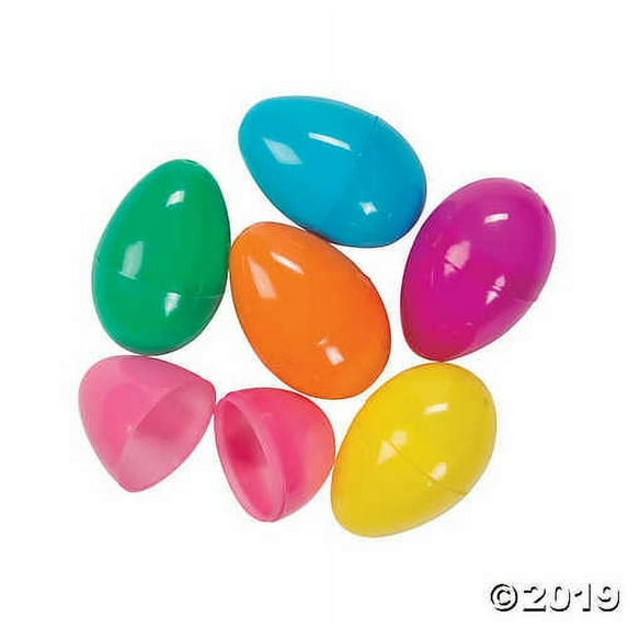 Mini Bright Plastic Easter Eggs