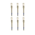 thumbnail image 1 of Mini Bristle End Nylon Brushes Soft 1/4" Trim Pkg 6 Pcs Jewelry Flexshaft Rotary, 1 of 5