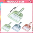 thumbnail image 1 of Mini Broom and Dustpan Set, Hand Broom and Dustpan Set, Mini Dustpan and Brush Set, Mini Handheld Dust pan with Cleaning Brush Set for Home Desktop, Pet Cage & Keyboard Cleaner,7.5 in,C, 1 of 4