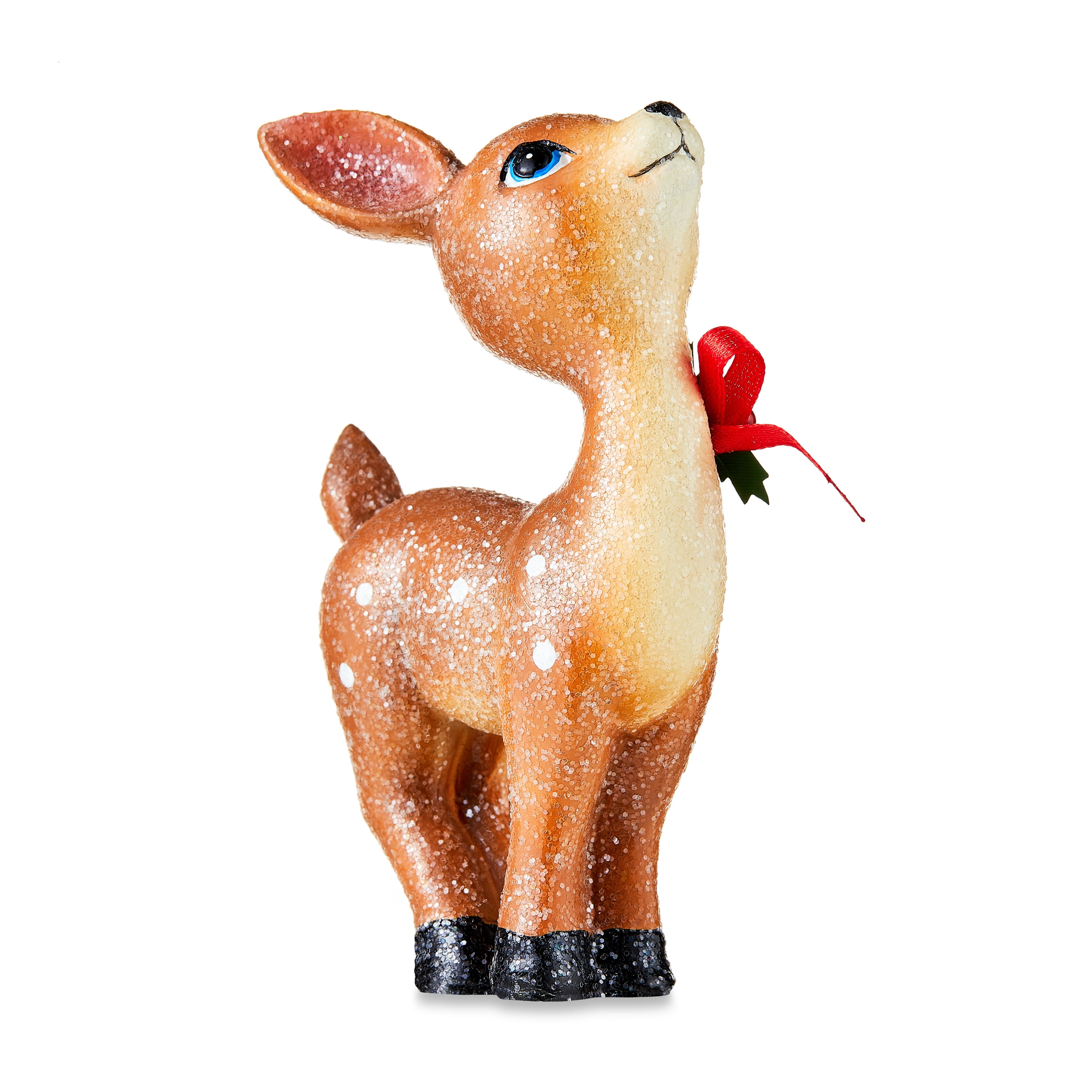 Mini Brown Standing Deer, 4.92 in, by Holiday Time