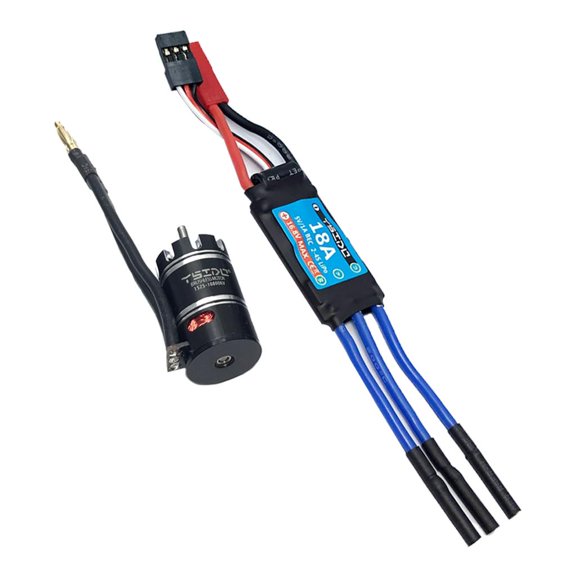 Mini Brushless Motor 18A ESC Electric Controller /24 RC Car Accessories 10800KV