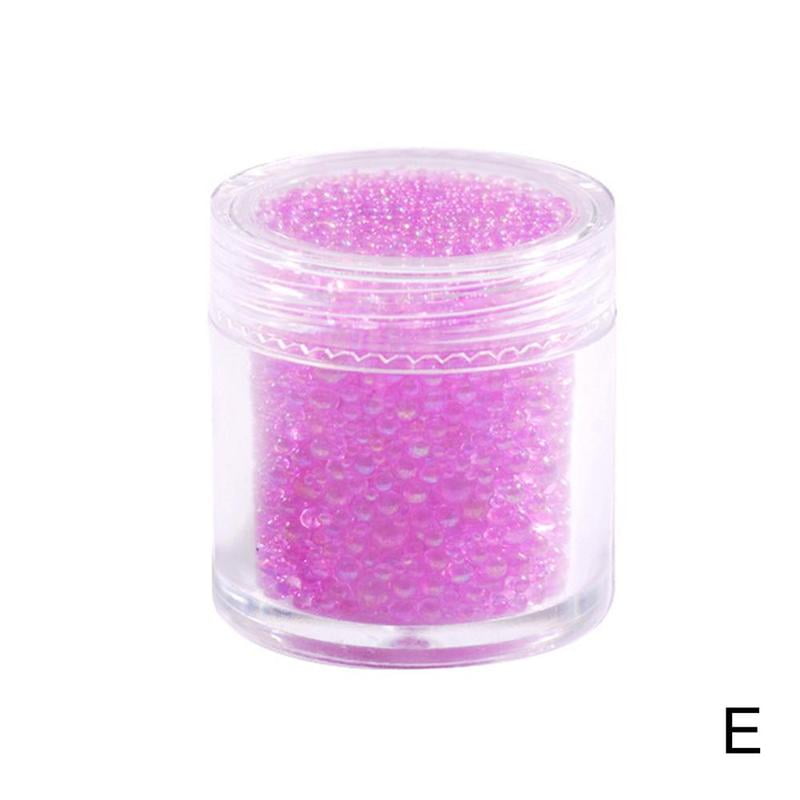 Mini Bubble Colored Glass Beads For Diy Silicone Epoxy Resin Mold Filling Resin Jewelry Nail Art Decoration J5C0