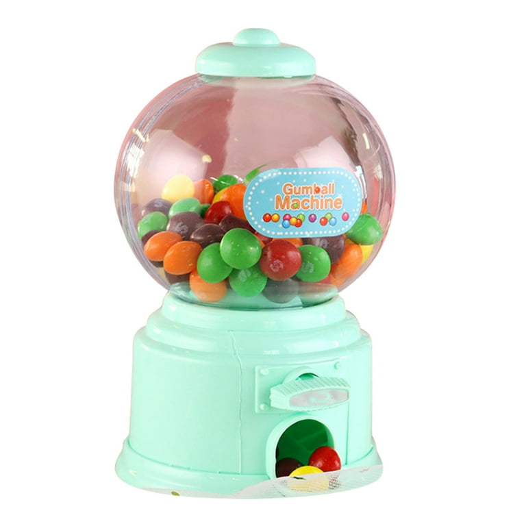 Mini Bubble Gum Candy Dispenser Unique Money Saving Coin