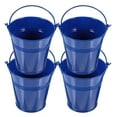 thumbnail image 1 of Tineasur Set of 4 Flower Buckets, Decorative for Indoor and Outdoor Use, 1 of 6