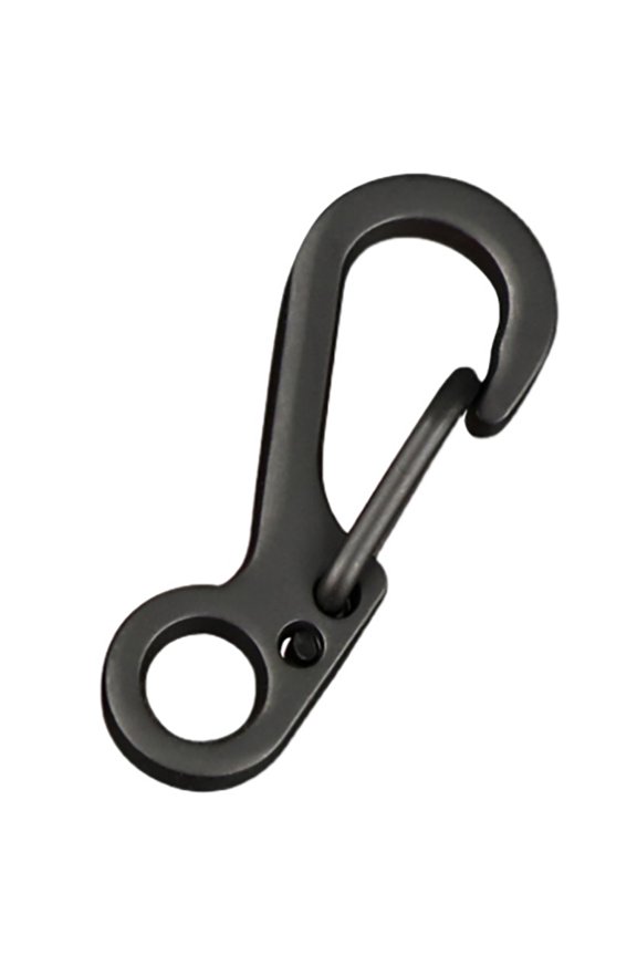 Mini Buckle Classic And Simple Mini Spring Buckle Quick Hanging Keychain Keyring Edc Equipment