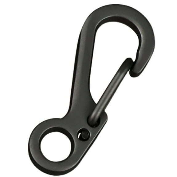Mini Buckle Classic And Simple Mini Spring Buckle Quick Hanging Keychain Keyring Edc Equipment