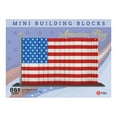 thumbnail image 1 of Mini Building Blocks - American Flag, 1 of 4