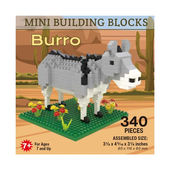 Mini Building Blocks - Burro