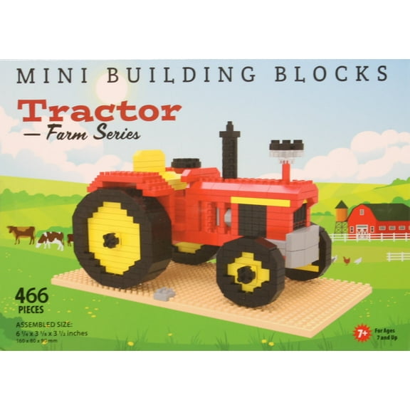 Mini Building Blocks - Farm Series - Tractor
