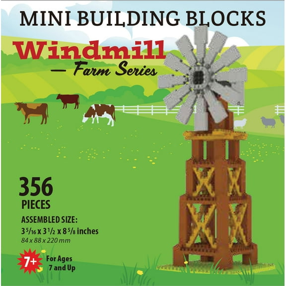 Mini Building Blocks - Farm Series - Windmill