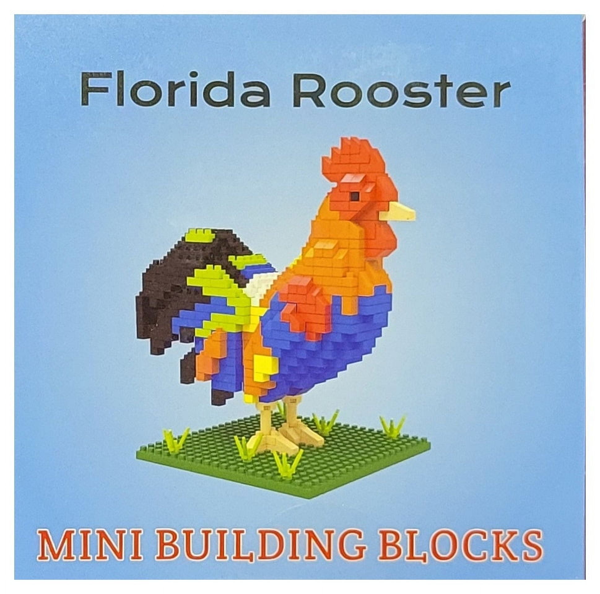 Mini Building Blocks Florida Rooster
