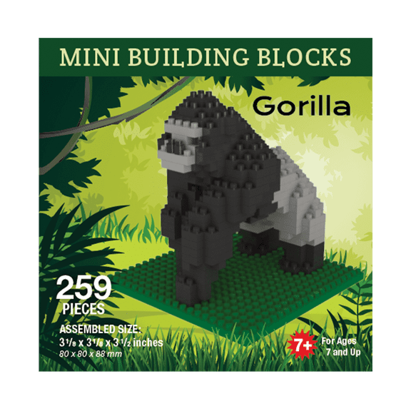 Mini Building Blocks - Gorilla