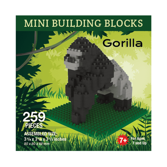 Mini Building Blocks - Gorilla