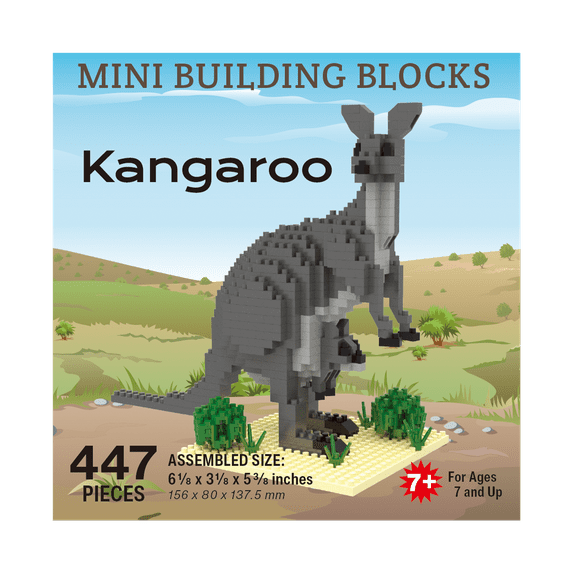 Mini Building Blocks - Kangaroo