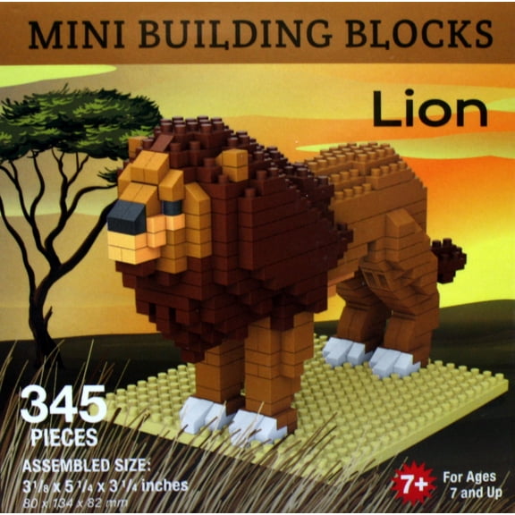 Mini Building Blocks - Lion