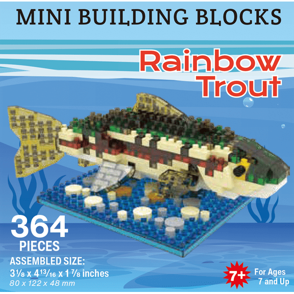 Mini Building Blocks - Rainbow Trout