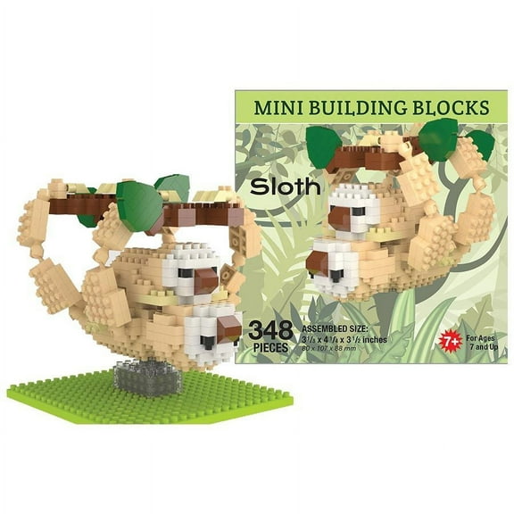 Mini Building Blocks - Sloth