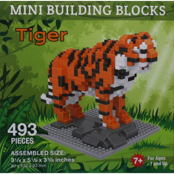 Mini Building Blocks - Tiger