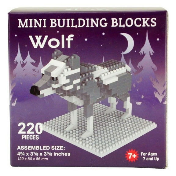 Mini Building Blocks - Wolf