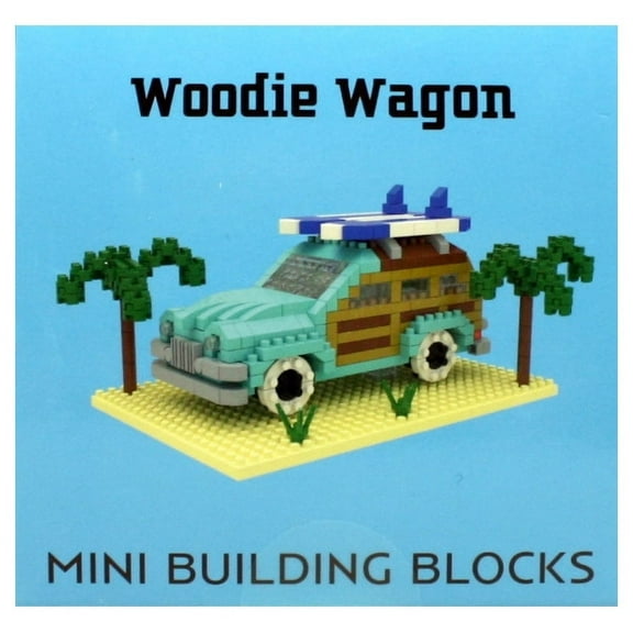 Mini Building Blocks - Woodie Wagon