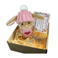 thumbnail image 1 of Mini Bunny Gift Plush Bunny in a Box Hugs Positive Bunny Stuffed Animal Rabbit Soft Floppy Easter Ideas Bunnies Basket Stuffers Doll, 1 of 5