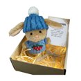 thumbnail image 1 of Mini Bunny Gift Plush Bunny in a Box Hugs Positive Bunny Stuffed Animal Rabbit Soft Floppy Easter Ideas Bunnies Basket Stuffers Doll, 1 of 5