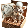 thumbnail image 1 of Mini Bunny Hug Cute Easter Gift - A Little Bundle of Love & Comfort, 2026 New Mini Rabbit Positive Plush Animals, Inspirational Easter Gifts for Women Men, Valentine's Day Games, 1 of 2