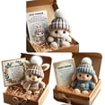 thumbnail image 1 of Mini Bunny Hug Cute Easter Gift Plush 2025 Bunny in a Box Hugs Positive Bunny Stuffed Animal Rabbit Soft Floppy Easter Ideas Bunnies Basket Stuffers Doll Emotional Support Inspirational Gifts, 1 of 5