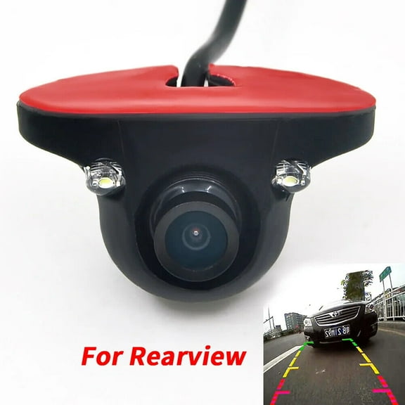 Mini CCD Night 360 Degree Car Rearview Camera Front Camera Front Side View 2 LED