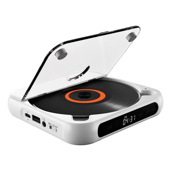 Mini CD Player with Wireless Bluetooth, Hi-Fi Sound Quality, Lightweight and Portable for Any Occasion