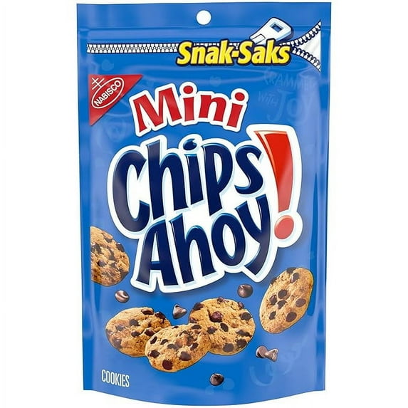 Mini CHIPS AHOY Original Chocolate Chip Cookies, 1 Snak-Sak (8 oz.)