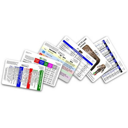 Mini CNA/MA/Tech Horizontal Badge Card Set - 6 Cards