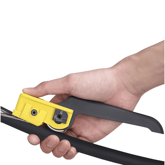 Mini Cable Jacket Slitter Optical Fiber Tool Longitudinal Stripper Fiber Optical Cable Sheath Opener Cutter