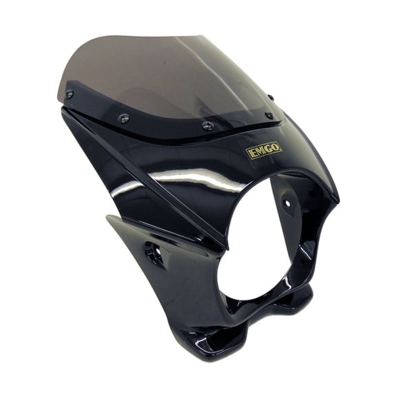 Mini Cafe Fairing Windshield Front Plastic 5.75" Headlight fits Honda 1982 MB5
