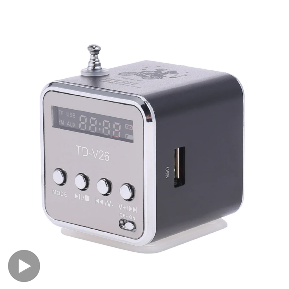 Mini Caixa De Som Bluetooth Speaker Portable Radio FM Sound Box Small Music Wireless Bocina Mp3 Player
