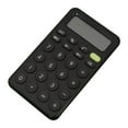 thumbnail image 1 of Mini Calculator Big Button Non-slip Base Arithmetic Portable 8-Digit Desktop Handheld Small Calculator for Student,Black, 1 of 8