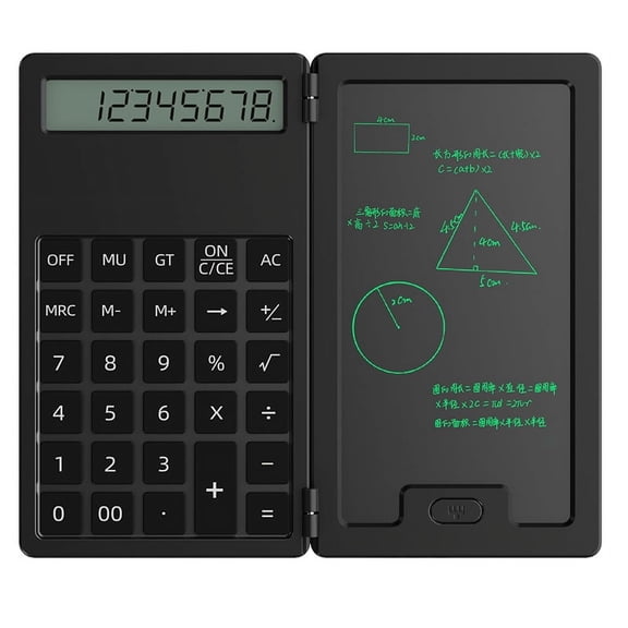 Mini Calculator Handwriting Board Portable Multifunctional Student Office Calculator Suitable for School Math Calculations (One Pack)
