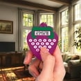 thumbnail image 1 of Mini Calculator Pocket Calculator Mini Calculator Keychain 8 Digit Display Calculator Portable Student Mini Calculator Exam Cute Keychain for Home School Office Supply Calculators, 1 of 5