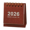 thumbnail image 1 of Mini Calendar 2026 Standing Small Desk Calendar To Do Daily Refill Planner, 1 of 5