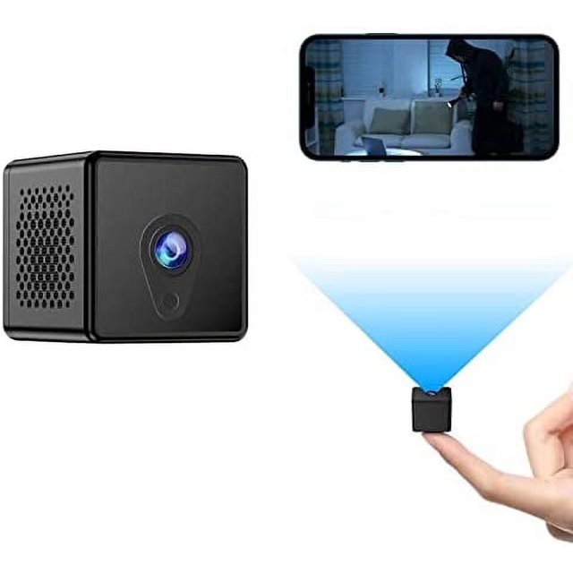 Mini Camera, 4K Mini Spy Camera Hidden Camera Tiny Security Cameras