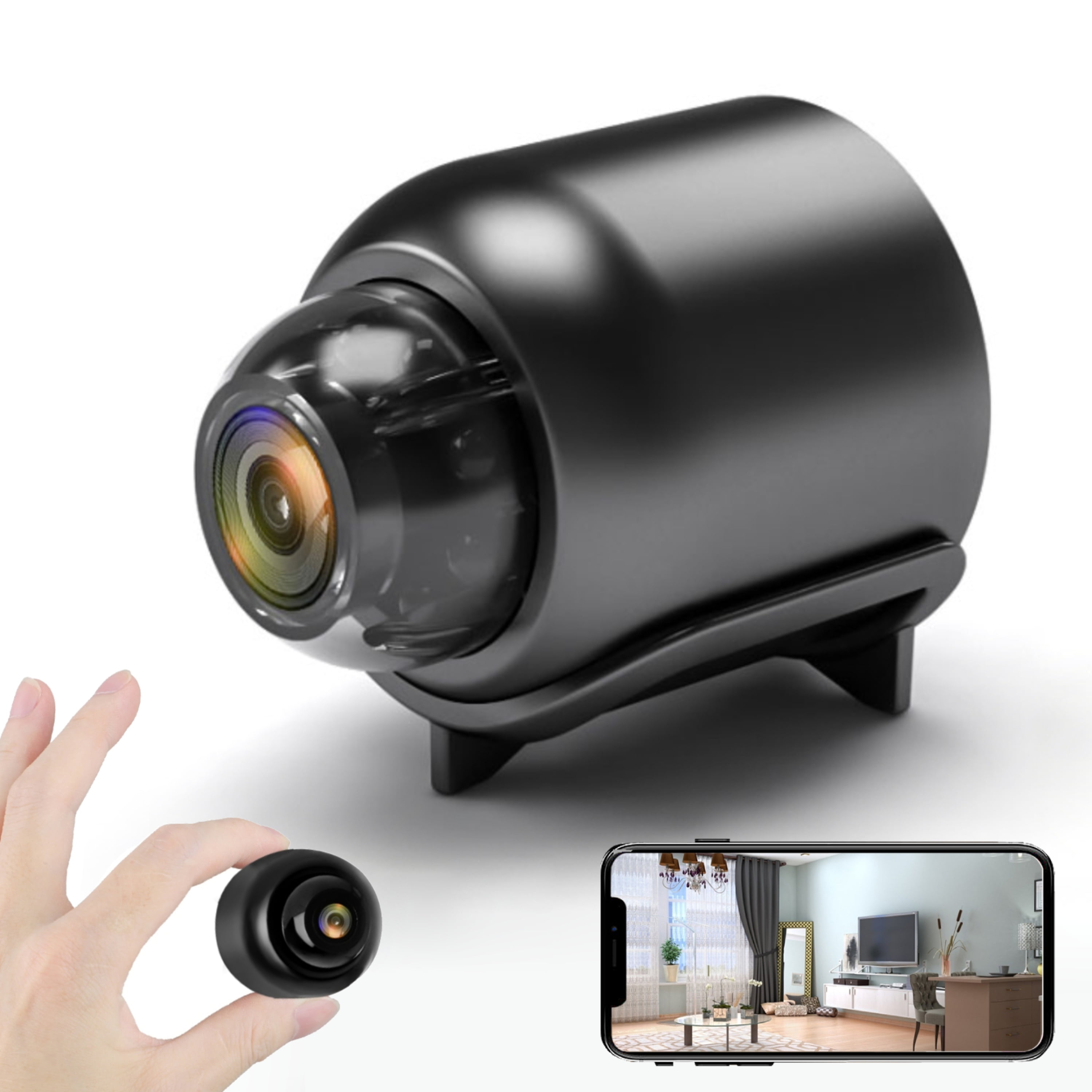 A3 Mini Camera Original 1080P HD IP Camera Night Vision Voice Recorder Wireless  Mini Camcorders Smart Home Video Surveillance Wifi Camera From Star87,  $18.51