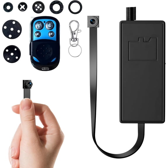 Mini Camera DIY Module - Full HD 1080P Tiny Video Cameras Small Security Cam for Home & Nanny Use No WiFi Needed